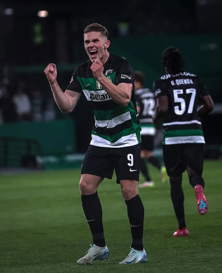 Imagem ilustrativa da imagem Quem é Viktor Gyökeres, atacante sueco acertado com o Arsenal por cerca de R$ 480 milhões