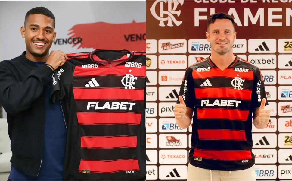 Imagem ilustrativa da imagem Saúl e Samuel têm nomes registrados no BID da CBF e podem estrear pelo Flamengo