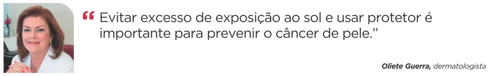 Imagem ilustrativa da imagem Sinais das doenças de pele que mais atingem brasileiros