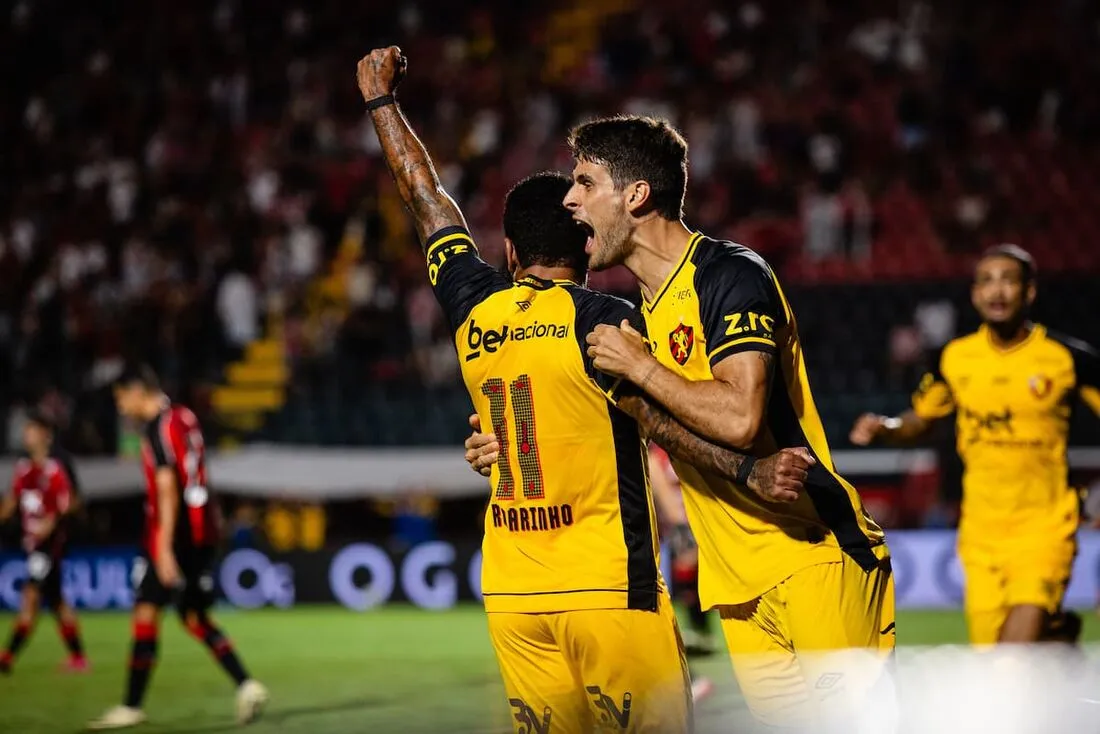 Imagem ilustrativa da imagem Sport empata com o Vitória com dois gols de Romarinho
