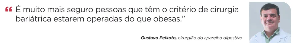 Imagem ilustrativa da imagem Três mil pacientes por ano recorrem à cirurgia para perder peso no ES