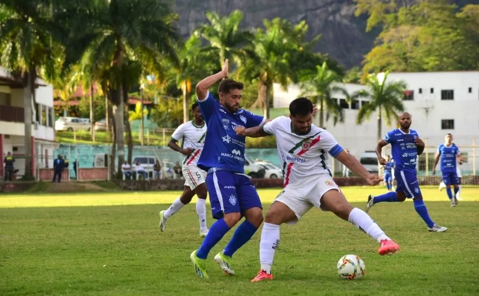 Imagem ilustrativa da imagem Vitória e Real Noroeste empatam sem gols no primeiro jogo das semifinais da Copa ES