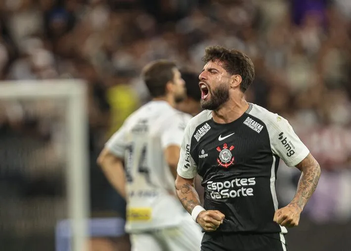 Imagem ilustrativa da imagem Yuri Alberto renova com o Corinthians até 2030 e celebra: ‘Eu nunca vou te abandonar’