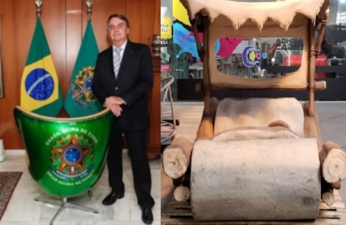 Imagem ilustrativa da imagem Até cadeira do Bolsonaro: Veja criações do designer do ‘Batmóvel do Neymar'