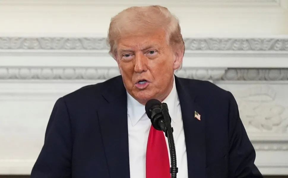 Imagem ilustrativa da imagem 'Estou fazendo isso porque posso', diz Trump sobre tarifas de 50% ao Brasil