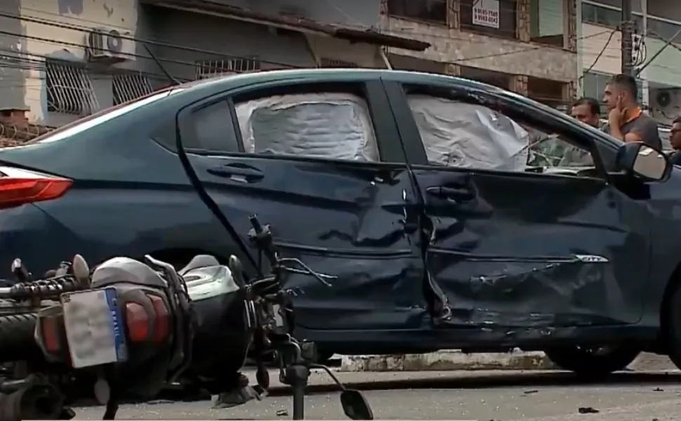 Imagem ilustrativa da imagem Motociclista de app morre em colisão com carro em Vila Velha