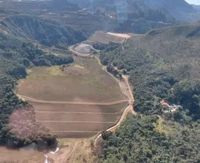 Imagem ilustrativa da imagem Barragem em Brumadinho tem nível de emergência elevado; famílias do entorno são evacuadas