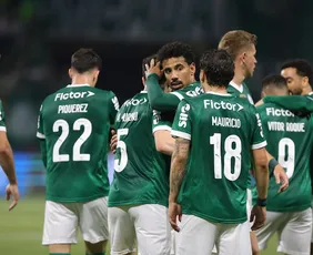 Imagem ilustrativa da imagem Palmeiras celebra 1ª vitória no Allianz e vira a chave após o Mundial: ‘Precisávamos muito’