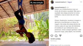 Imagem ilustrativa da imagem Pai de brasileira morta na Indonésia abre mochila 35 dias após resgate: ‘Misto de emoção e saudade’