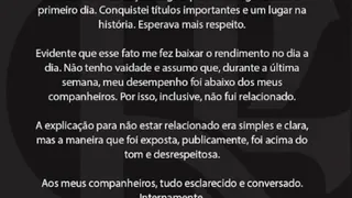 Imagem ilustrativa da imagem Pedro rebate críticas públicas de Filipe Luís em comunicado e classifica fala como ‘desrespeitosa’