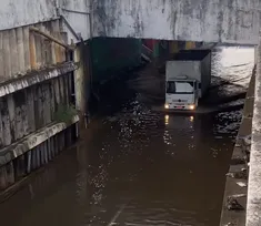 Imagem ilustrativa da imagem Mais um dia de alagamento e interdição no Túnel de Abolição