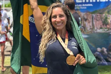 Imagem ilustrativa da imagem Brasil brilha no bodyboarding e fica em 4º no Pan de Surfe