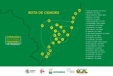 Imagem ilustrativa da imagem Caravana do Futebol Feminino Petrobras chega a Vitória com ações gratuitas
