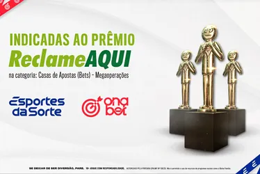 Imagem ilustrativa da imagem Esportes da Sorte e OnaBet são indicadas ao Prêmio ReclameAQUI 2025