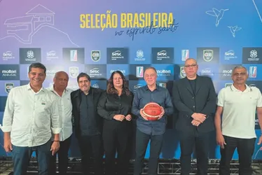 Imagem ilustrativa da imagem Guarapari será a casa da Seleção Brasileira de Basquete em agosto