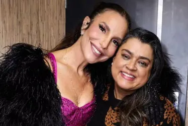Imagem ilustrativa da imagem Ivete chora em primeiro show após morte de Preta Gil