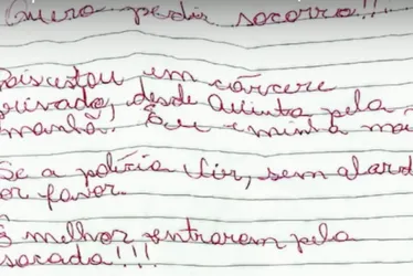 Imagem ilustrativa da imagem Mãe e filha são resgatadas de cativeiro após jogarem bilhetes pedindo socorro no PR