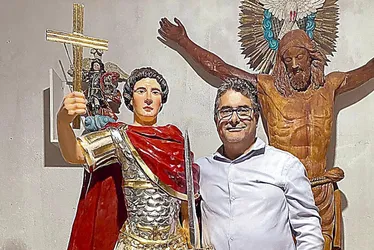Imagem ilustrativa da imagem Missa com imagem restaurada de Santo Expedito na Serra