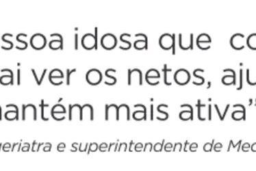 Imagem ilustrativa da imagem Netos deixam idosos mais ativos e bem longe da solidão