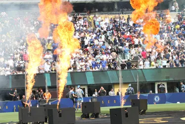 Imagem ilustrativa da imagem O mundo é azul: veja fotos da final da Copa do Mundo de Clubes