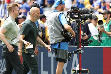 Imagem ilustrativa da imagem O mundo é azul: veja fotos da final da Copa do Mundo de Clubes
