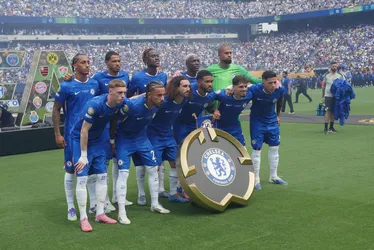 Imagem ilustrativa da imagem O mundo é azul: veja fotos da final da Copa do Mundo de Clubes