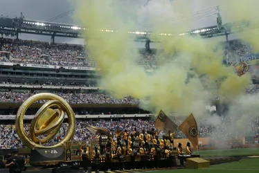 Imagem ilustrativa da imagem O mundo é azul: veja fotos da final da Copa do Mundo de Clubes