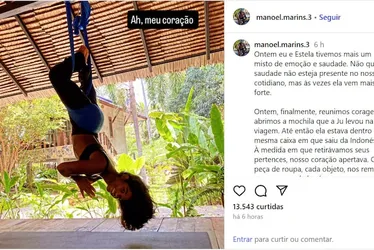Imagem ilustrativa da imagem Pai de brasileira morta na Indonésia abre mochila 35 dias após resgate: ‘Misto de emoção e saudade’