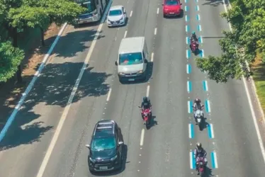 Imagem ilustrativa da imagem Prefeitura da Serra estuda criar faixa exclusiva para motociclistas