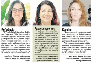Imagem ilustrativa da imagem Professores apontam as novas palavras que podem entrar na língua portuguesa