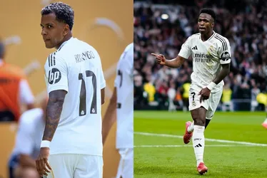Imagem ilustrativa da imagem Real Madrid se preocupa com má fase de Vini Jr e tenta se livrar de Rodrygo