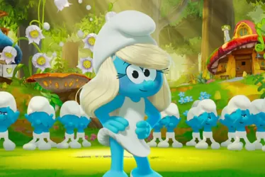 Imagem ilustrativa da imagem Nova aventura dos Smurfs chega aos cinemas com trilha de Rihanna