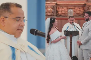 Imagem ilustrativa da imagem VÍDEO | Padre dá “bronca” por uso de celular em casamento no ES e viraliza