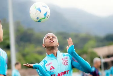 Imagem ilustrativa da imagem Wallace Yan pode ser surpresa no ataque do Flamengo no clássico com Fluminense