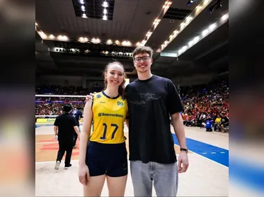 Imagem ilustrativa da imagem Como os alemães Bergmann conquistaram o vôlei brasileiro e acumulam fãs no TikTok