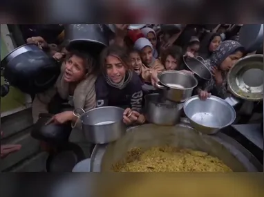 Imagem ilustrativa da imagem “Hamas rouba a comida enviada para Gaza”, diz Trump