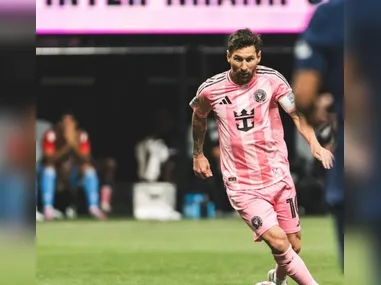Imagem ilustrativa da imagem Messi não comparece aos treinos, vira preocupação para o All-Star Game da MLS e pode ser punido