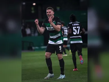 Imagem ilustrativa da imagem Quem é Viktor Gyökeres, atacante sueco acertado com o Arsenal por cerca de R$ 480 milhões