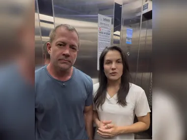 Imagem ilustrativa da imagem Vídeo: Kyra Gracie e Malvino Salvador ensinam autodefesa após mulher levar  60 socos do namorado