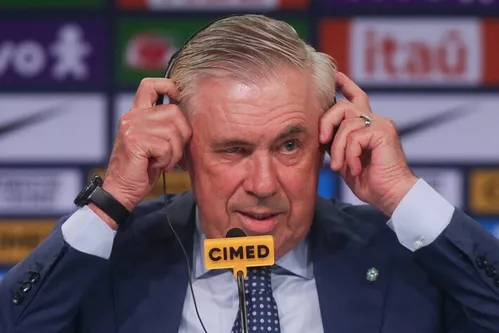 
          Imagem ilustrativa da imagem ‘Ancelotti respira aliviado apesar de sentença’, afirma jornal espanhol
          