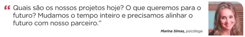 
          Imagem ilustrativa da imagem Conflitos de casal: "Amor é construção e dá muito trabalho", diz especialista
          