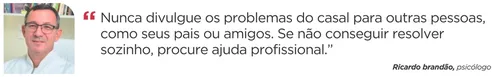 
          Imagem ilustrativa da imagem Conflitos de casal: "Amor é construção e dá muito trabalho", diz especialista
          