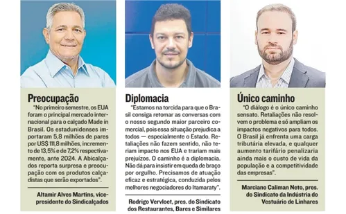 
          Imagem ilustrativa da imagem Empresários defendem negociação e apelam para Lula não retaliar os EUA
          