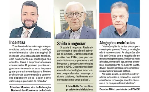 
          Imagem ilustrativa da imagem Empresários defendem negociação e apelam para Lula não retaliar os EUA
          