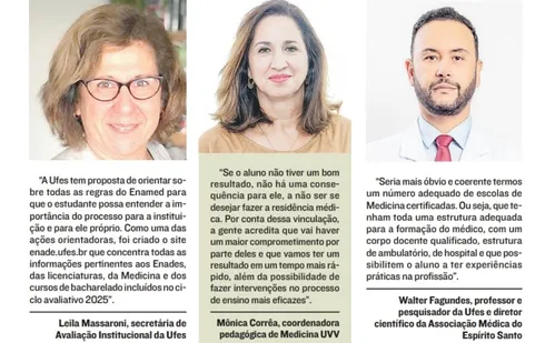 
          Imagem ilustrativa da imagem Enamed: estudantes de Medicina vão ter de fazer provão
          