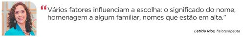 
          Imagem ilustrativa da imagem Veja a lista dos 20 nomes mais populares do século no Brasil, segundo o IBGE
          