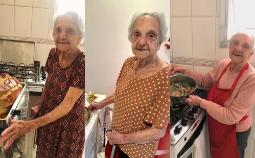 
          Imagem ilustrativa da imagem Idosa de 101 anos viraliza na web com receitas de família
          