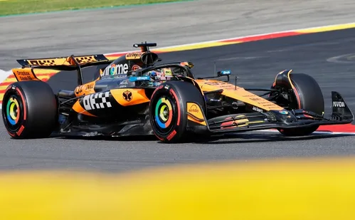 
          Imagem ilustrativa da imagem Piastri domina treino e garante pole para a sprint do GP da Bélgica
          