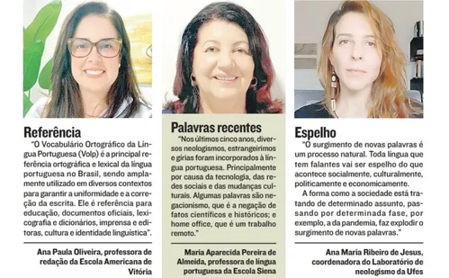 
          Imagem ilustrativa da imagem Professores apontam as novas palavras que podem entrar na língua portuguesa
          
