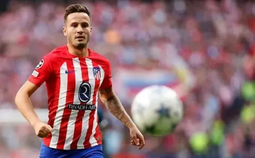 
          Imagem ilustrativa da imagem Quem é Saúl Ñíguez: ex-companheiro de Filipe Luís pode ser o substituto de Gerson
          